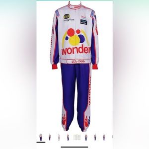 Talladega Nights Ricky Bobby costume. Never worn. Two-piece suit & hat. Size XL